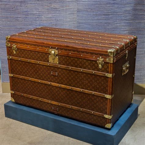 louis vuitton damier canvas antique trunk|vintage louis vuitton luggage.